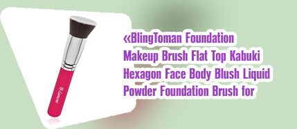 Best foundation brush flat