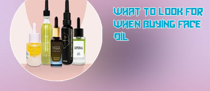 Face oil serum