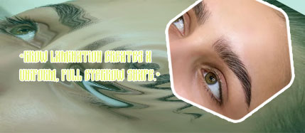 Fluffy brows treatment
