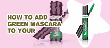 Green lash mascara