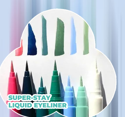 Liquid eyeliner that stays on