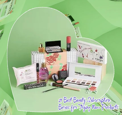 Luxury makeup subscription box