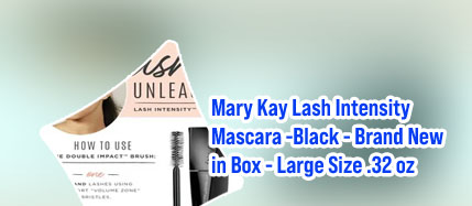 Mascara lash intensity