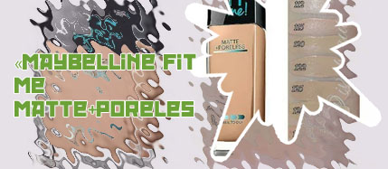 Maybelline fit me matte & poreless foundation swatches