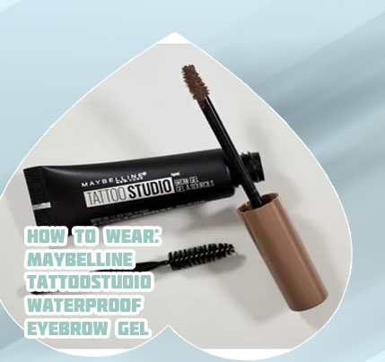 Maybelline tattoostudio waterproof eyebrow gel
