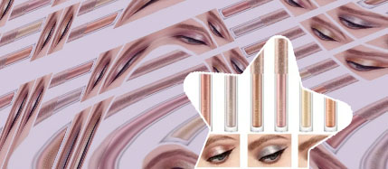 Natural liquid eyeshadow