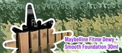 New look dewy smooth foundation