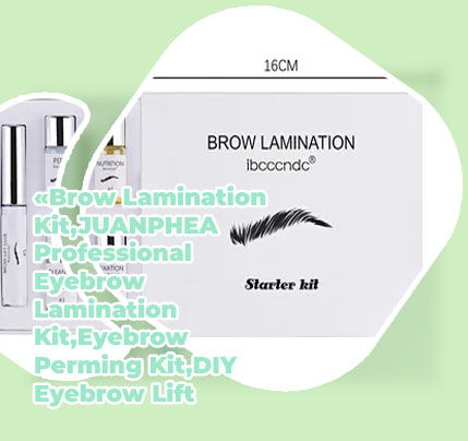 Professional eyebrow lamination