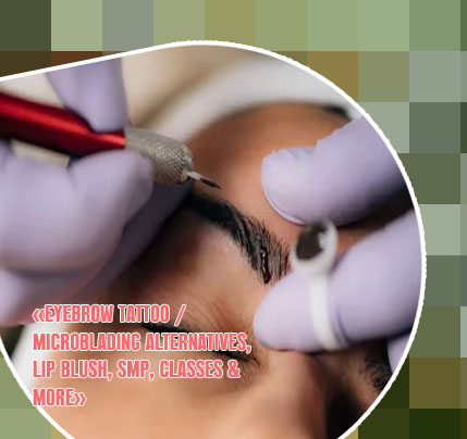 Professional eyebrow tattoo