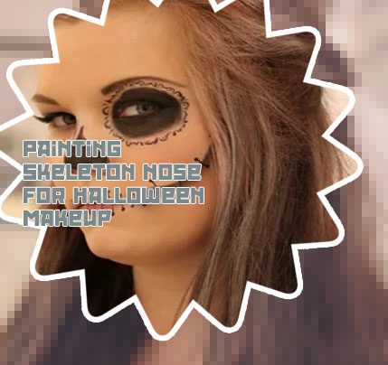 Skull makeup easy