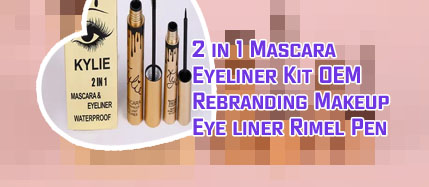 Waterproof eyeliner and mascara