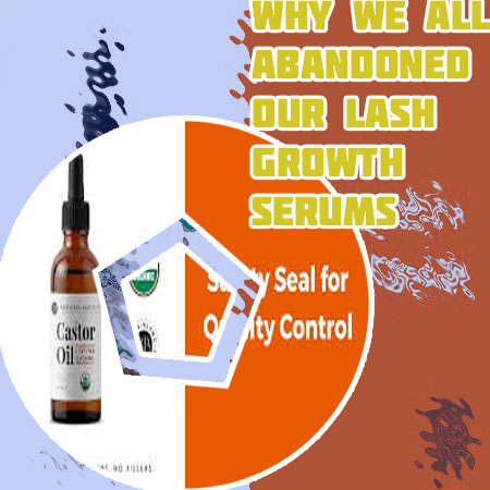 Safe lash growth serum
